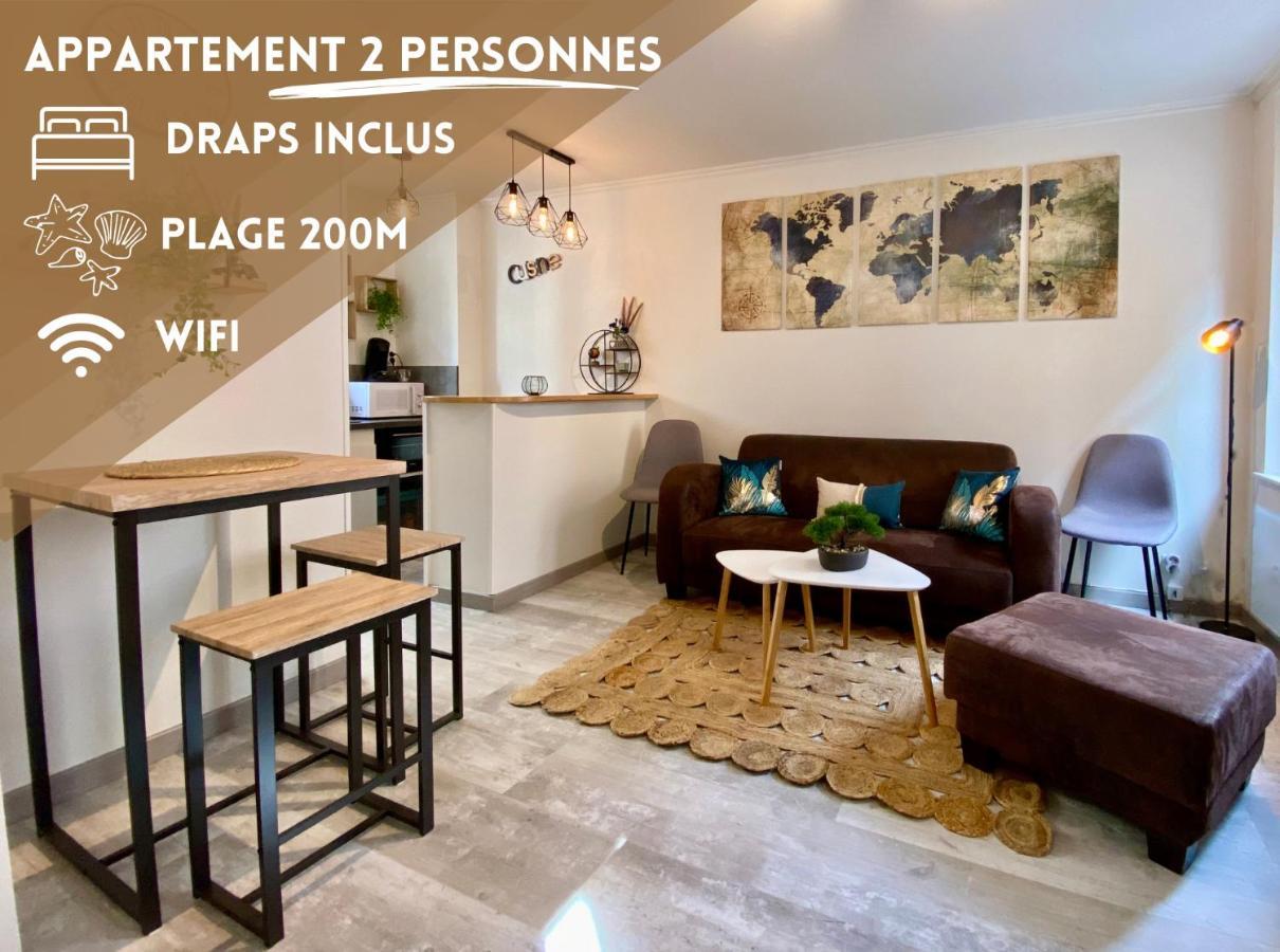 L'air Marin - 2min - Hyper Centre - Cosy Apartment